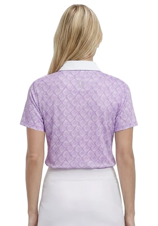 Thumbnail 4: IZOD Women's Active Mini Tulip Ally Polo Top 