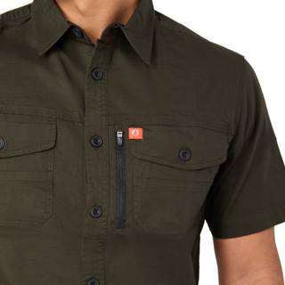 Thumbnail 3: American Outdoor Men's Short Sleeve Button Down Shirt 