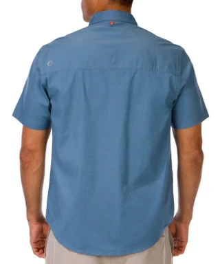 Thumbnail 2: American Outdoor Men's Short Sleeve Button Down Shirt 