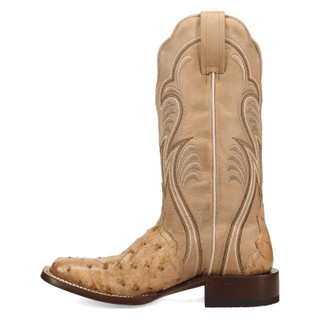 Thumbnail 2: DAN POST Women's Reese Full Quill Ostrich Western Boots 