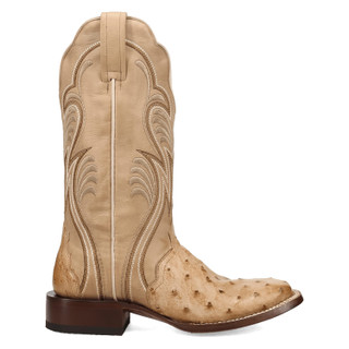 Thumbnail 3: DAN POST Women's Reese Full Quill Ostrich Western Boots 
