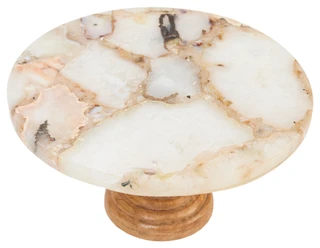 Thumbnail 2: TOTAL HOME LTD 10 In Agate Cake Plate 