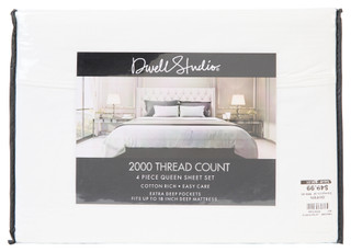 Thumbnail 1: DWELL STUDIO Queen Size 4 Pc sheet Set 