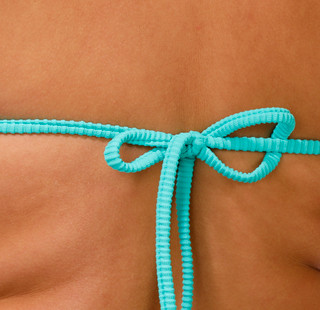 Thumbnail 3: BILLABONG Juniors Tanlines Ribbed Tie Triangle Bikini Top 