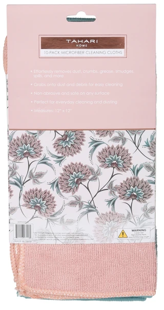 Thumbnail 2: Tahari 10-Pack Microfiber Cleaning Cloths  