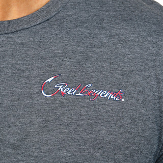 Thumbnail 9: REEL LEGENDS Men's Short Sleeve Americana Fishing Tee 
