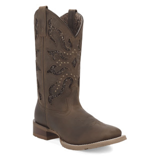 Thumbnail 1: Laredo Women's Lonestar Lace Leather Western Boots 