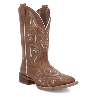 Thumbnail 1: Laredo Women's Spurred Leather Western Boots 