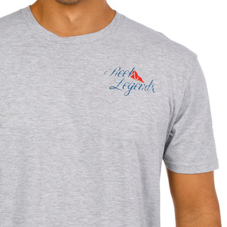 Thumbnail 6: REEL LEGENDS Men's Short Sleeve Florida Flag Graphic Tee 