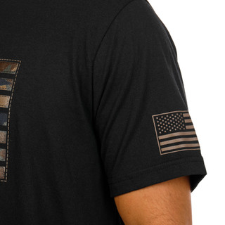 Thumbnail 4: . Men's Short Sleeve Americana Camo Shirt 