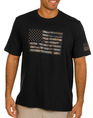 Thumbnail 1: . Men's Short Sleeve Americana Camo Shirt 