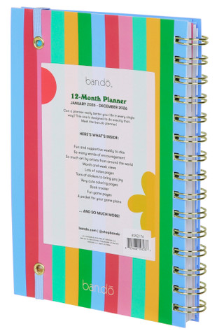 Thumbnail 3: BAN.DO 12-Month Medium Soft Cover Planner 