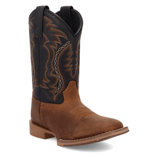 Thumbnail 1: DAN POST Big Kids Beasley Leather Cowboy Boots 