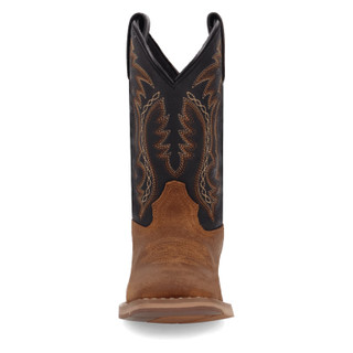 Thumbnail 8: DAN POST Big Kids Beasley Leather Cowboy Boots 