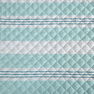 Thumbnail 8: AVANTI Starfish Stripe Reversible Quilt Set 