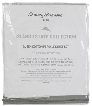 Thumbnail 2: TOMMY BAHAMA Queen Size 4 Pc Sheet Set 