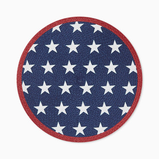 Thumbnail 4: AVANTI  4 Pc. Liberty Woven Braided Round Placemats Set 