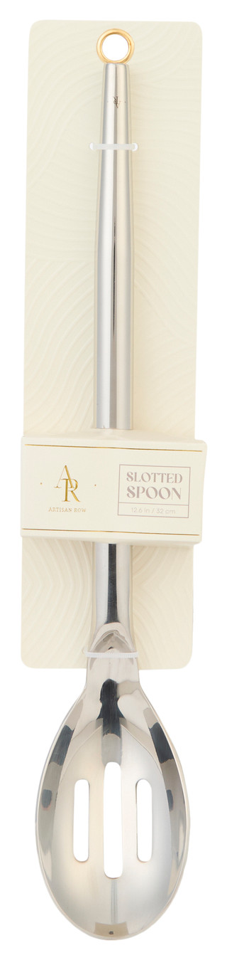 Thumbnail 1: ARTISAN ROW 13 in Stainless Steel Slotted Spoon 