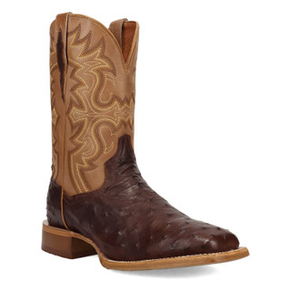 Thumbnail 1: DAN POST Men's Drayden Full Quill Ostrich Boots 