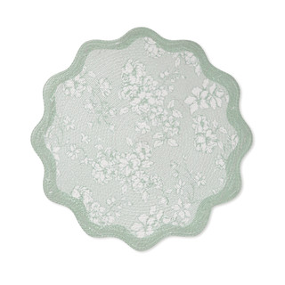 Thumbnail 3: AVANTI 4 Pc. Provence Woven Braided Round Placemats  