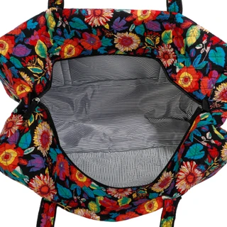 Thumbnail 3: Traveland 22 in Quilted Floral Duffle Bag 