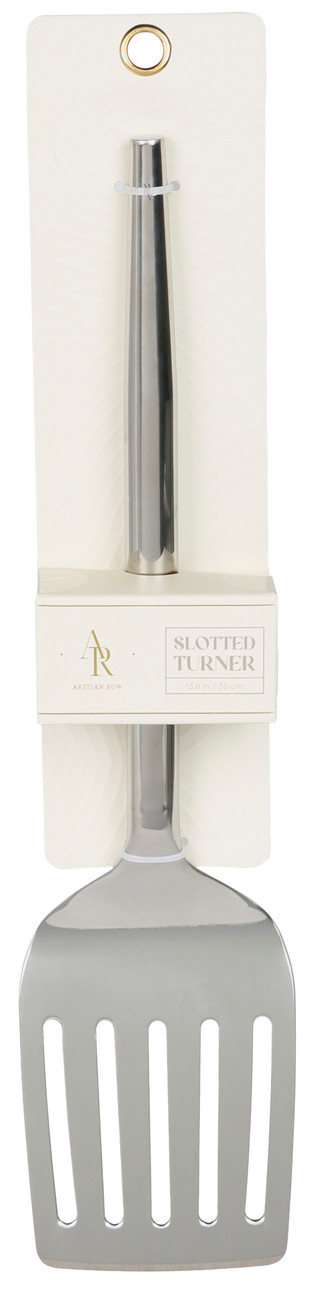 Thumbnail 1: ARTISAN ROW 14 in Stainless Steel Slotted Turner 