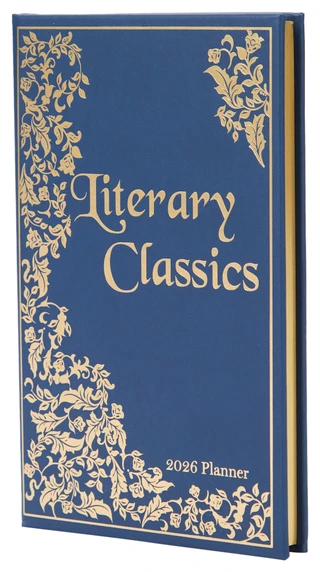 Thumbnail 1: STEEL MILL & CO Literary Classics 12 Month Planner 