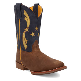 Thumbnail 1: DAN POST Big Kids  Lane Leather Cowboy Boots 