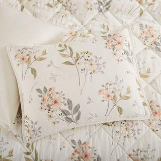 Thumbnail 4: AVANTI Wildflowers Quilt Set 