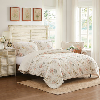 Thumbnail 3: AVANTI Wildflowers Quilt Set 