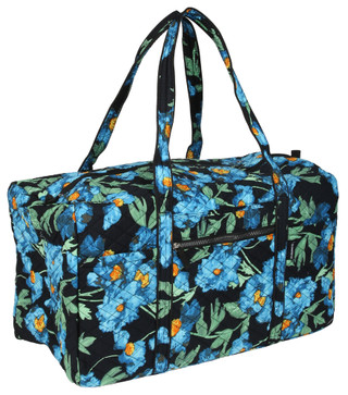 Thumbnail 2: Traveland 22 in Quilted Floral Duffle Bag 
