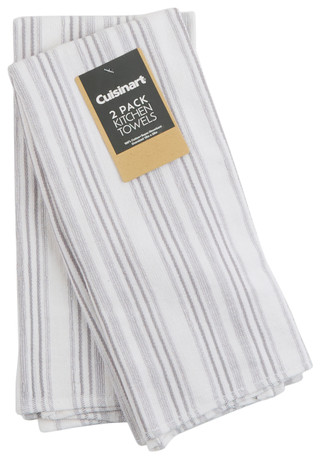 Thumbnail 1: CUISINART 2 Pk Stripe Kitchen Towels  