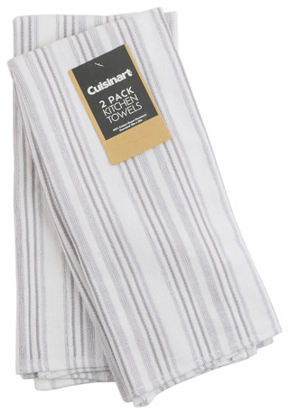 Thumbnail 1: CUISINART 2 Pk Stripe Print Kitchen Towels  