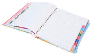 Thumbnail 3: BAN.DO 17 Month Spiral Floral Planner 