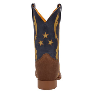 Thumbnail 3: DAN POST Little Kids Lane Leather Cowboy Boots 