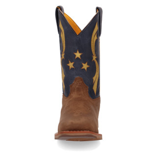 Thumbnail 5: DAN POST Little Kids Lane Leather Cowboy Boots 