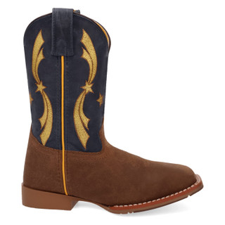 Thumbnail 6: DAN POST Little Kids Lane Leather Cowboy Boots 