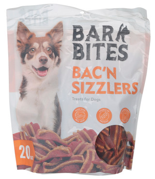 Thumbnail 1: Bar Bites 20 oz Bac'N Sizzler Dog Treats 
