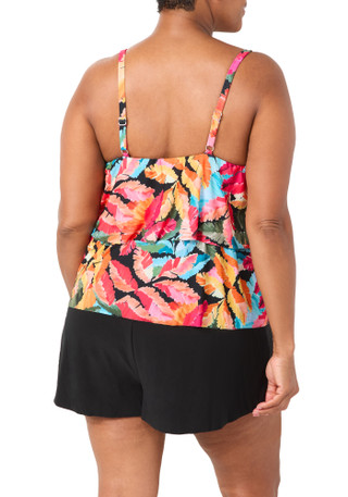 Thumbnail 4: Trimshaper Plus Roxy Vintage Jungle Swim Dress 