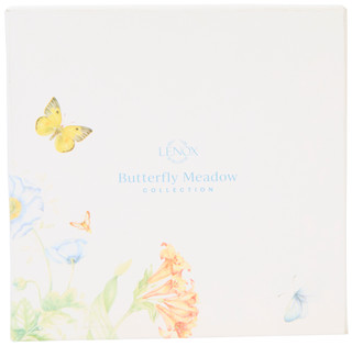 Thumbnail 4: Lenox 4 Pk Butterfly Meadow Cottage Accent Plates 