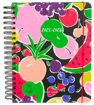 Thumbnail 1: KATE SPADE Summer Fruit 17-Month Mega Planner 