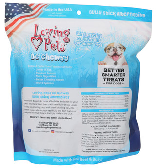 Thumbnail 2: Loving Pets 36 oz Be Chewsy Bully Stick Alternative 
