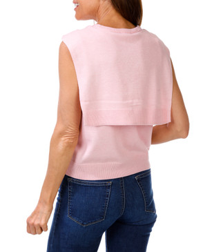 Thumbnail 2: Cece Women's Sleeveless Shoulder Wrap Top 