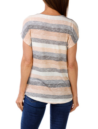 Thumbnail 2: DAISY & COCO Women's Stripe Print Top 