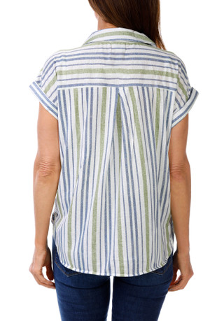 Thumbnail 2: Love Potion Women's Stripe Print Top  