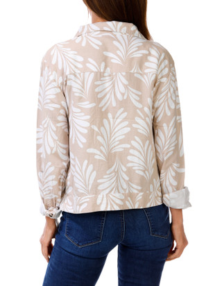 Thumbnail 2: Dash Women's Button Down Linen Jacket 