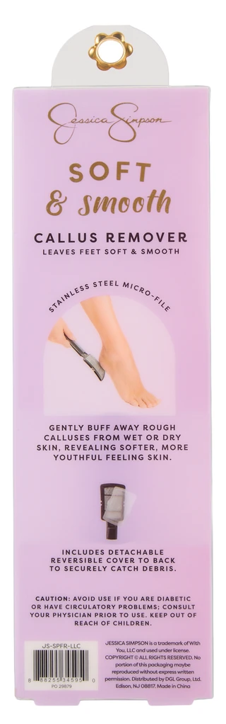 Thumbnail 2: Jessica Simpson Soft & Smooth Stainless Steel Micro-File Callus Remover  