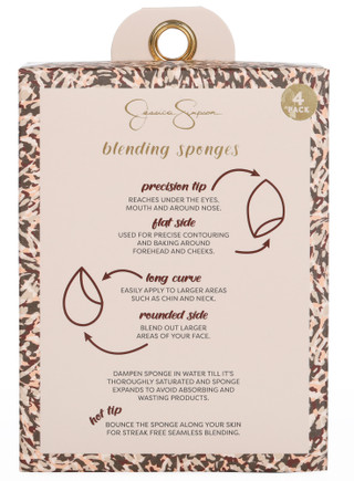 Thumbnail 2: Jessica Simpson 4 Pk Blending Sponges  