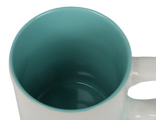 Thumbnail 2: Spectrum 18 oz Coastal Ceramic Mug 