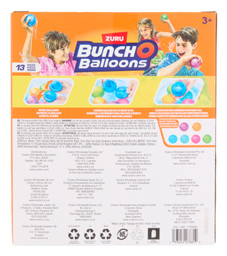 Thumbnail 2: Zuru 13 Pk Reusable Water Ballons with Bag 